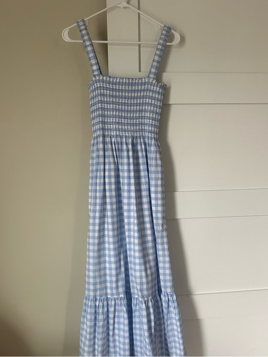 Hill House Dresses & Skirts - Hill House Light Blue and White Light Gingham Anjali Nap Dress